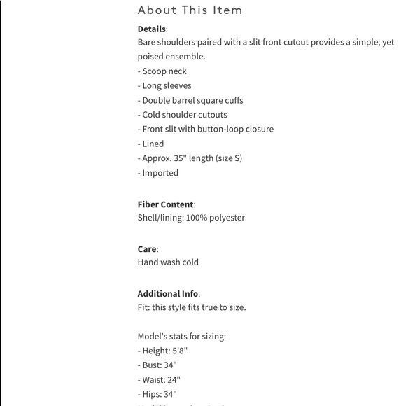 BeaUtiFuL NsR SaTin c0ulD sh0ulDer drEsS - Picture 3 of 10